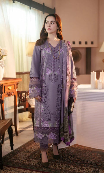 Embroidered Ladies Suit – Rose Gold | Unstitched Lawn