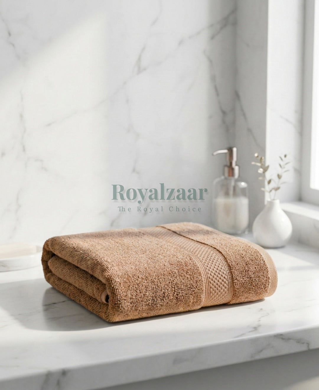 PREMIUM TOWEL K-15 BROWN